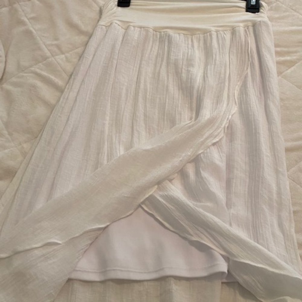White Dress Skirt